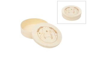 CAIXA HOLLY FAMILY D.18X5CM